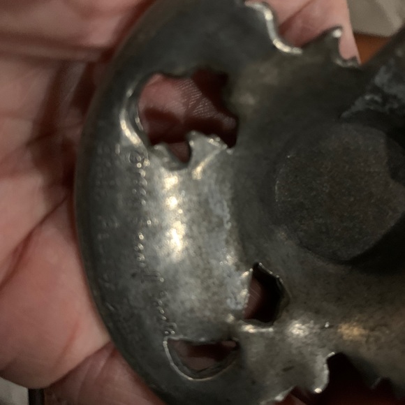 Vintage pewter candle stick holders. - Picture 7 of 8